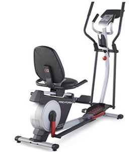 Exercise Bike Elliptical Combo
