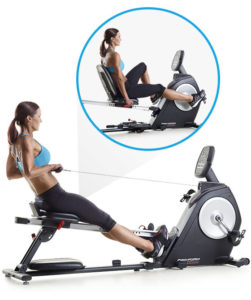 proform dual trainer bike/rower