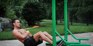 The Stamina Outdoor Fitness Power Tower for The Ultimate Workout