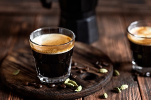 coffee with coconut oil