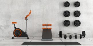 Best Home Gym Equipment 2020 photo of a home gym with some pieces of fitness equipment