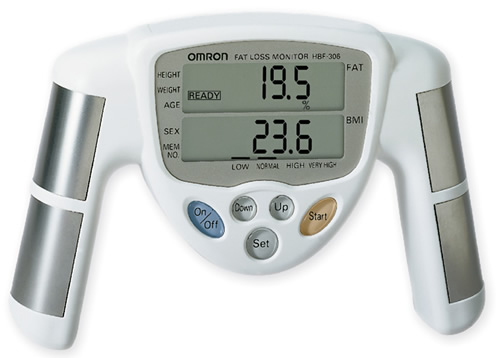 Omron Handheld Body Fat Analyzer Omron Fat Loss Monitor