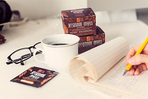 Mushroom Coffee and Four Sigmatic Go-featued