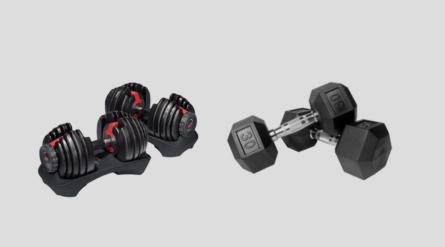 Adjustable-Dumbbells-Vs-Standard-Dumbbells-featured