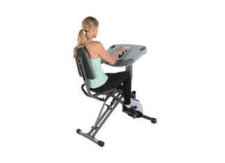 Exerpeutic WORKFIT 1000 Desk Station Semi-Recumbent Exercise Bike Review