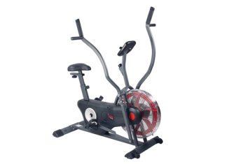 Get Your Blood Pumping With the Sunny Health and Fitness Air Bike Trainer