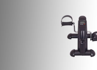 Now Exercise and Work at the Same Time with the Goplus LCD Display Mini Exercise Bike