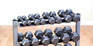 Body Solid GDR363 Dumbbell Rack with Hex Dumbbells Review