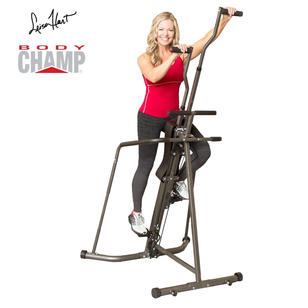 Body Champ BCR890 Cardio Leisa Hart Vertical Stepper Climber