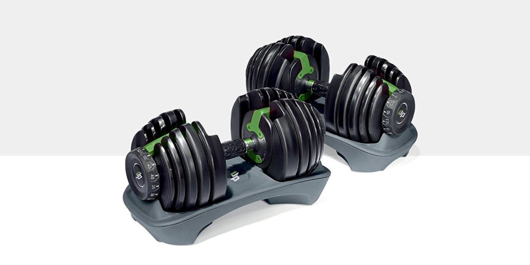 1UP Adjustable Dumbbells Set cover
